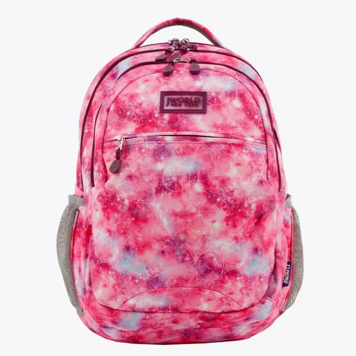 JWorld Cornelia 19" Laptop Backpack - Purple Galaxy