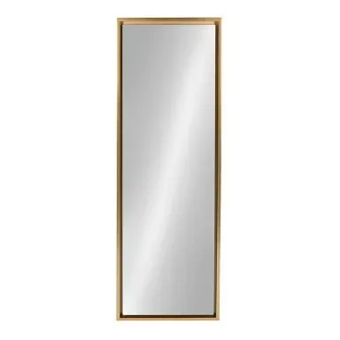 Elegant Lighting Monet Contemporary Rectangular Metal Framed Bathroom Wall Mirror