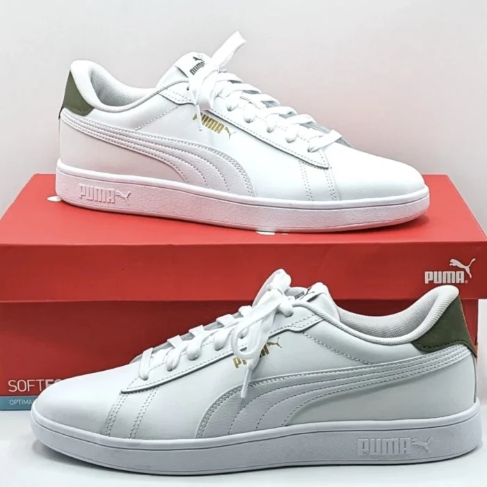 PUMA “Ace Court Shoe” Men’s Optimal Comfort Low Gravity Sneaker [White] size 13
