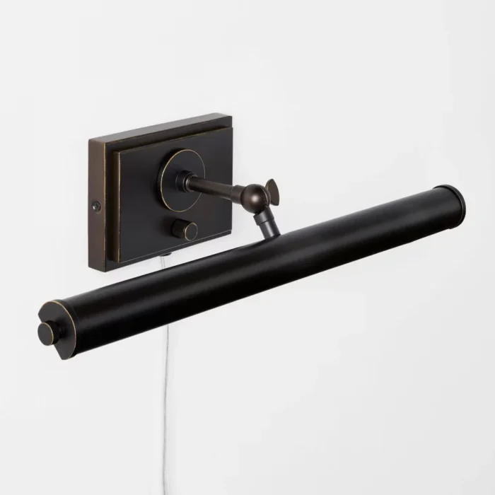 Wall Plug-in Sconce Black - Threshold designed with Studio McGee
