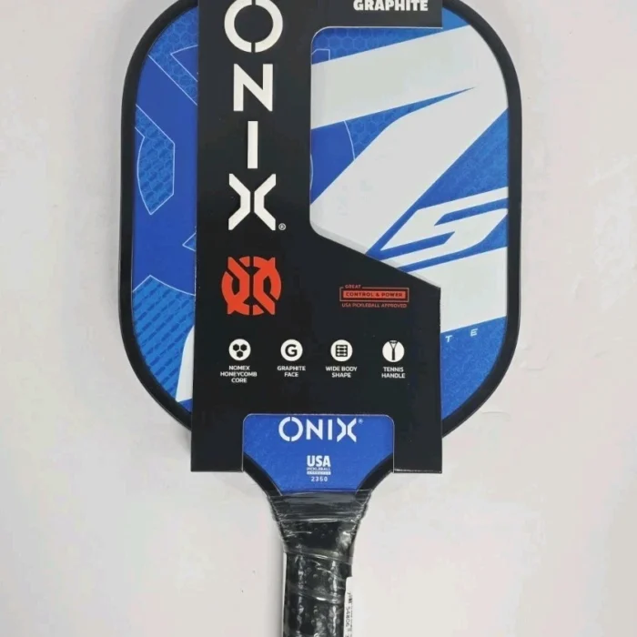 Onix Z5 Graphite Blue Pickleball Paddle Nomex Honeycomb Core, Graphite Face (Pack Of 2)