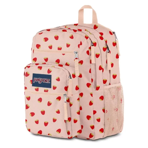 JanSport Big Student 17.5" Backpack in Strawberry Shower