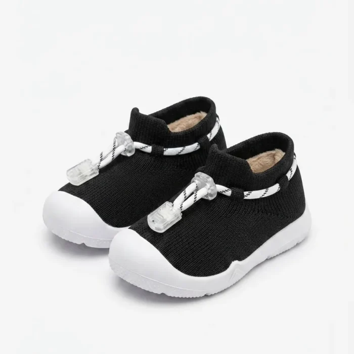 MORENDL Baby Shoes Infant Walking Shoes Non-Slip Breathable Toddler Sneakers Boys & Girls Slipper Socks 9-12 mo