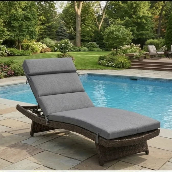 Brentwood Originals Outdoor Chaise Cushion, 2-pack