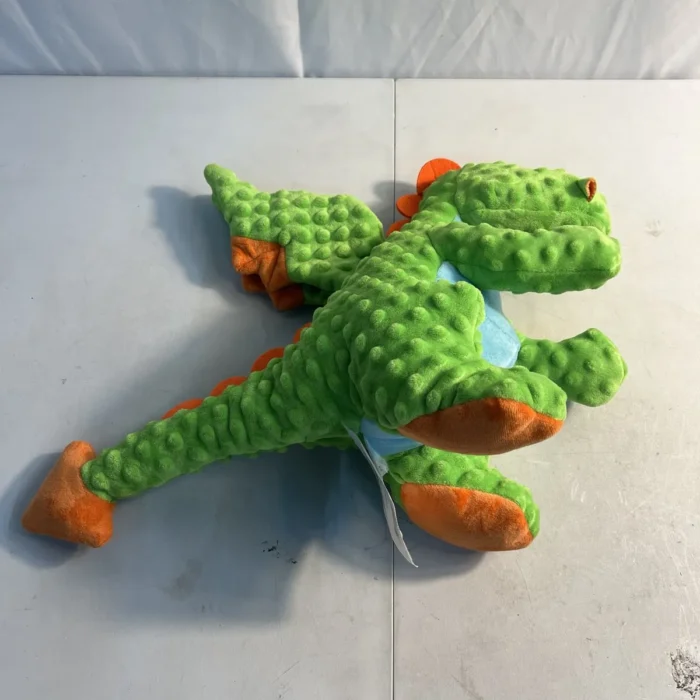 GoDog Green CANDY DRAGON Chew Guard Technology Costco Plush DOG / PUPPY TOY 11"