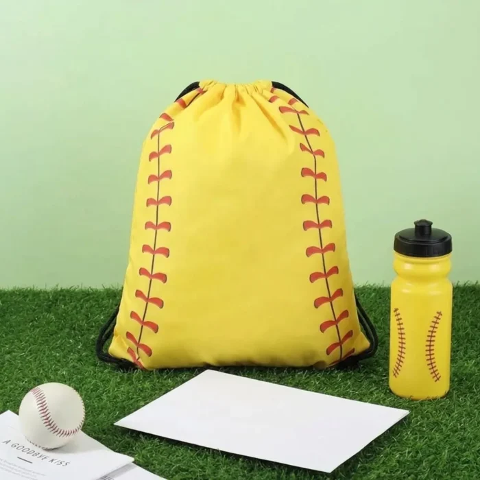 Jingmore Ball Gifts Set Baseball Party Favors Including Ball Cooling Towel Reusable Ball Water Bottle Ball Drawstring Bag for Sports Teams Party Supplies