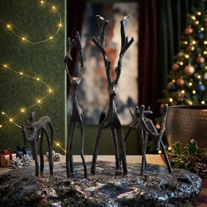 Metal Reindeer (4pack)