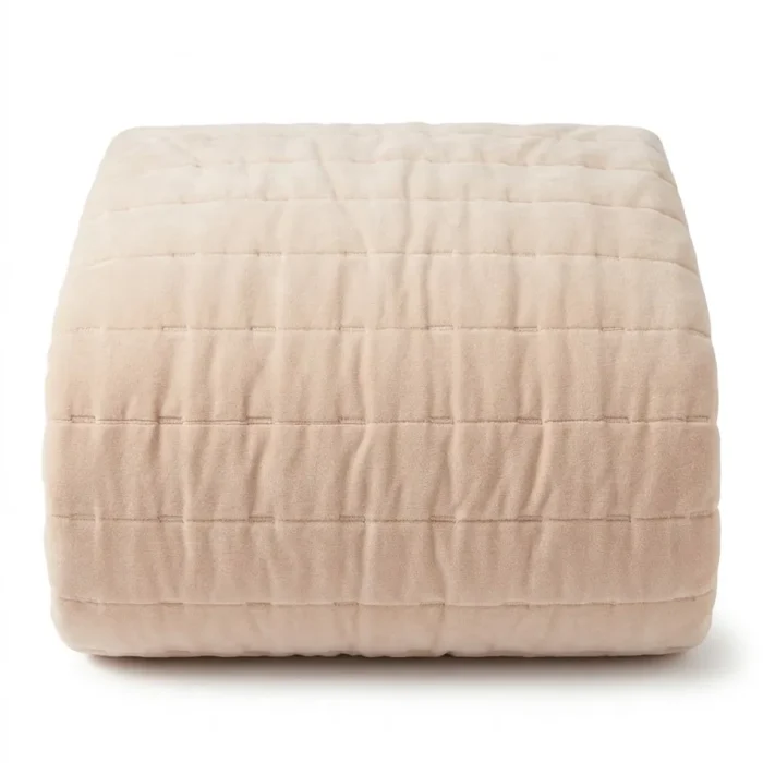 Full/Queen Microplush Bed Blanket New Rose Solid - Threshold