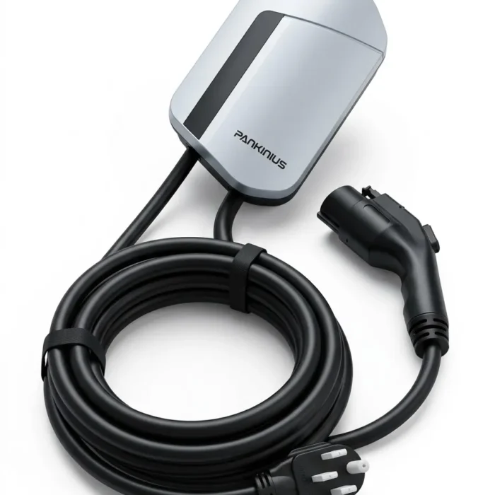 Pankinius WaII EV Charger, Model Z2-48  Current:8-48A Charge Plug Level 2
